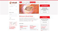 Desktop Screenshot of micahnetwork.org